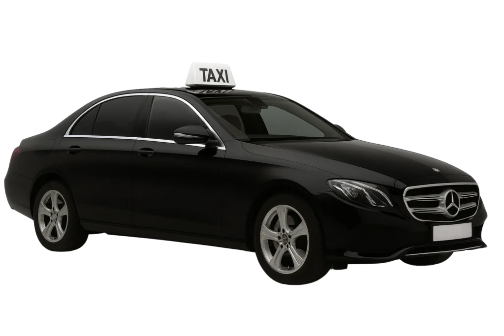 מונית עם בוסטר